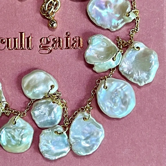 🌺🎉HP🎉🌺 NWT Cult Gaia Freshwater Cultured Pearl Choker